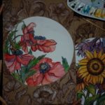 Цветочный календарь. Цветы мака. Акварель, графика Ботаническая иллюстрация Художник Петрова Анна. Авторская работа.
