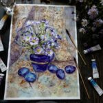 Картина акварель